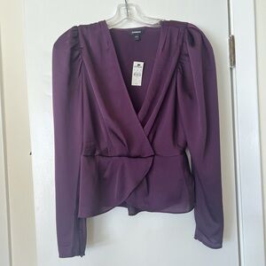 Express Purple Blouse